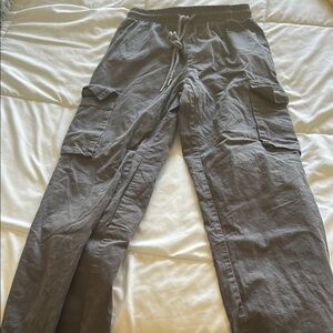 Women’s Gray Cargo Pants